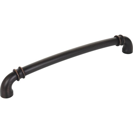 Jeffrey Alexander 12" Center-to-Center Brushed Oil Rubbed Bronze Marie Appliance Handle 445-12DBAC
